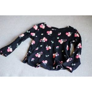 Floral waffleknit Old Navy long sleeve | 2 for $10
